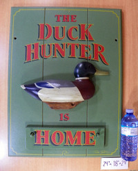 Cadre The Duck Hunter is / home / gone