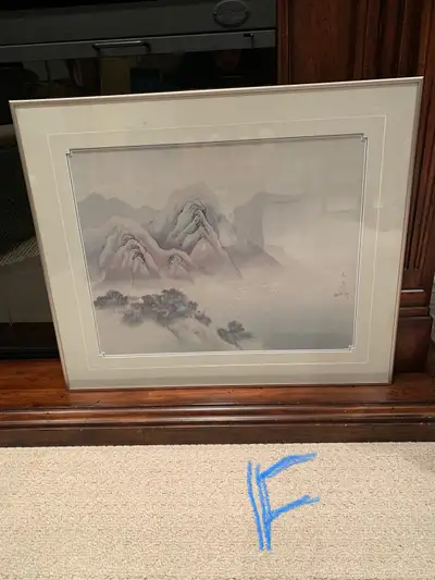 Professionally framed print , View more