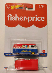 Hot Wheels Pop Culture Fisher-price VW T1 Panel Bus 1:64 diecast