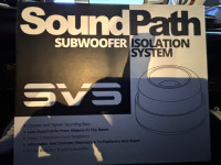 SOUNDPATH SUBWOOFER ISOLATION SYSTEM 4-PACK