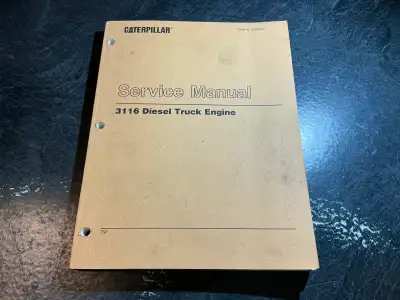 Caterpillar 3116 Diesel Truck Engine Service Manual, View more