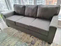 3-seat Sofa - Charcoal Grey