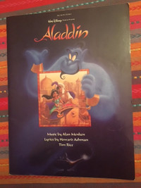Aladdin Sheet Music Piano Vocal Guitar Songbook