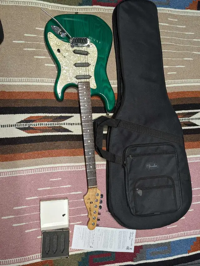 Vintage Rare 1997 G&L USA Legacy Bare Knuckle Pups & David G.Mod in Guitars in Winnipeg - Image 2