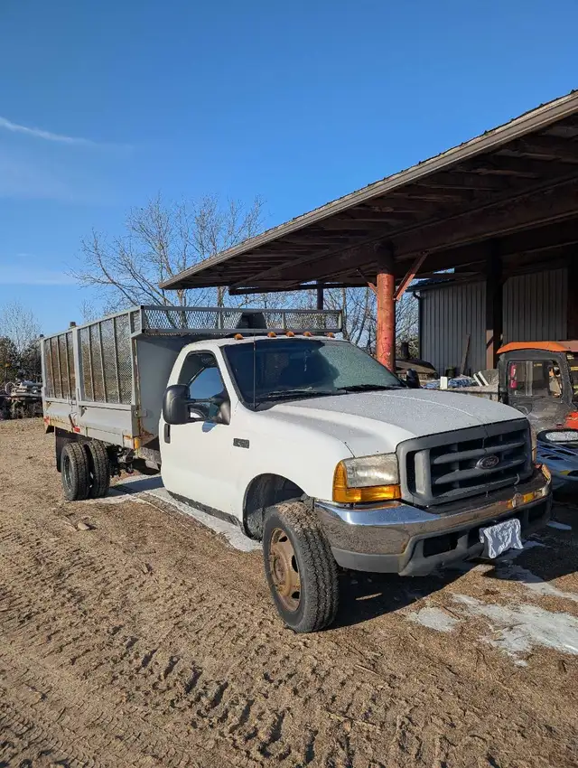 Ford F550 Dump Diesel Firewood Truck in Heavy Trucks in Barrie - Image 2