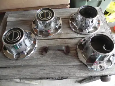 Ford Center Caps for 15" wheels from late 70's to 1996 with 5 x 5.5" bolt pattern Original Equipment...