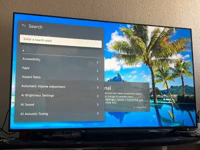 LG Smart TV 65”, View more