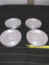 Set of 4 Round Aluminum Bearing Rotating Swivel Turntable Plate