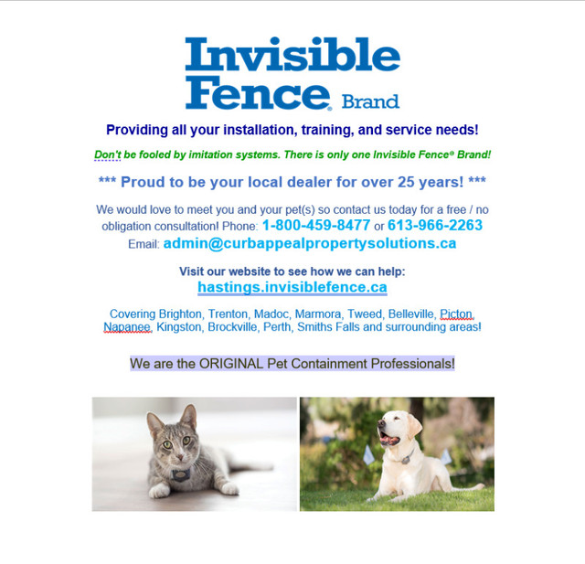 Invisible Fence Brand in Animal & Pet Services in Belleville - Image 2