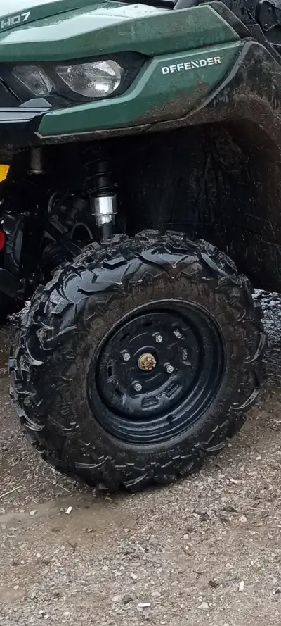 27" tires, xps off a can am defender, not used very much, $500 very little use 2024