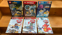 7 Lego story & activity books