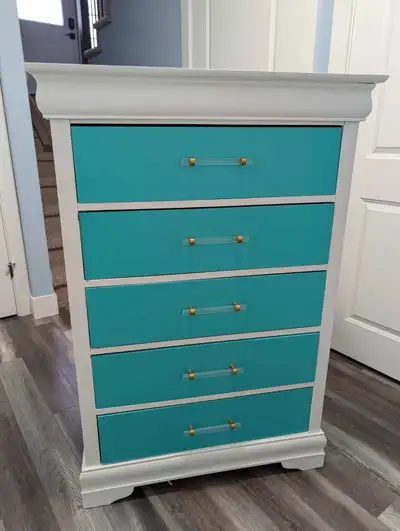 Dresser, Blue & White, View more