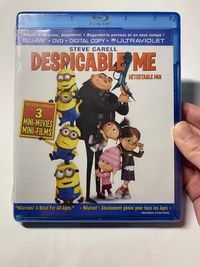 New, unopened movie, you can see the shrink wrap on the edges of the box. Received it as a gift (but...