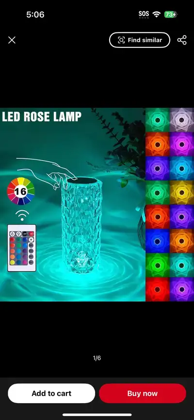  Crystal lamp, View more