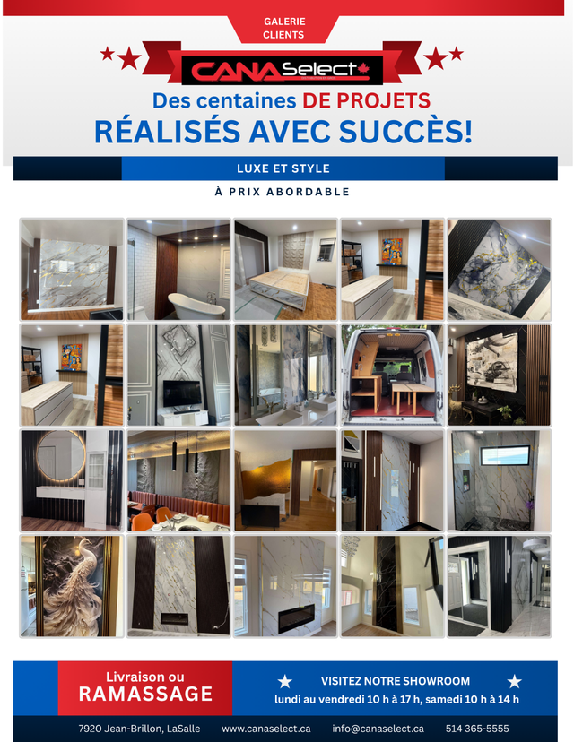 Warehouse Blowout – PVC Panels - Starting at $60! in Floors & Walls in City of Montréal - Image 4