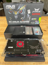 ASUS GTX 980 Ti Strix + EK Water Block Graphics Card/Video Card