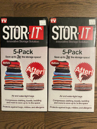 Store-IT air & water tight bags