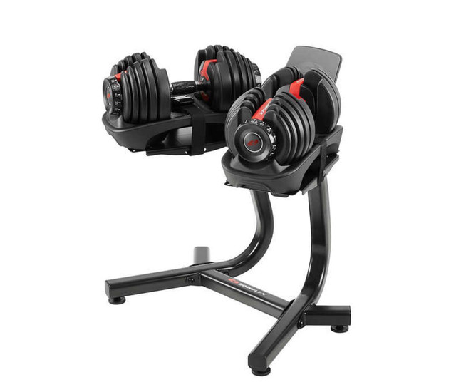 Bowflex SelectTech 552 Dumbbells with stand in Exercise Equipment in Kitchener / Waterloo - Image 4