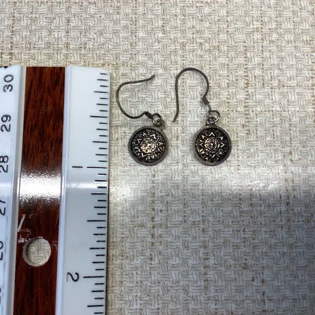 3/8" Silver Disc Earrings in Other in Winnipeg - Image 2