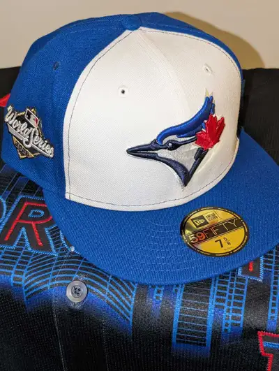 SOLD OUT Blue Jays World Series hat size 7 5/8, View more
