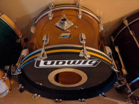 70s Ludwig Vistalite Drums
