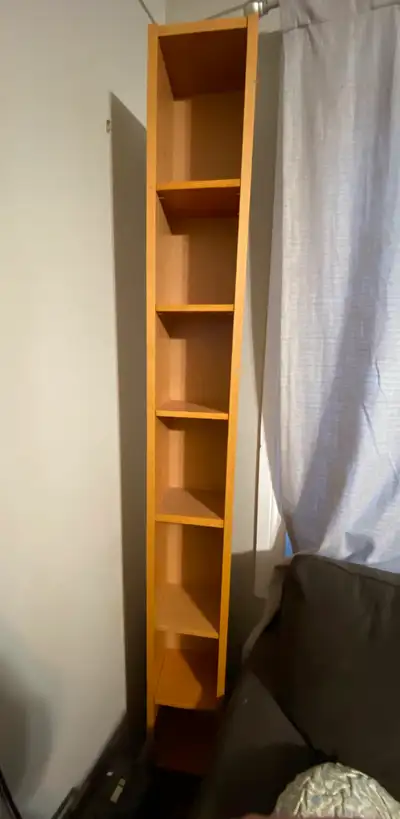 Narrow Bookshelf or CD shelf, View more