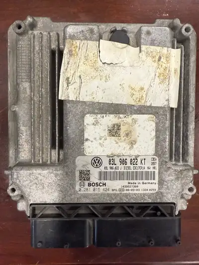 03L 906 022 KT Engine code :CBEA Immobilizer off/ plug & Start PROGRAMMED PLUG & PLAY ECM ECU 2.0T A...
