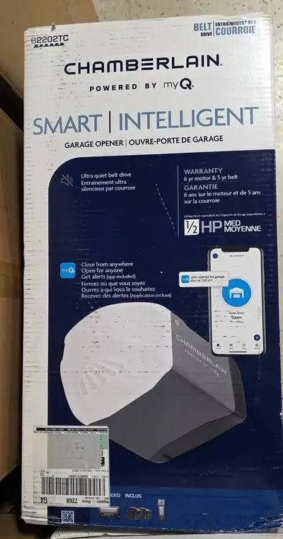 New Chamberlain Garage door opener 1/2 HP, View more