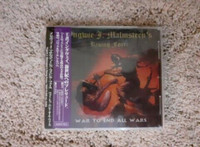 YNGWIE MALMSTEEN WAR TO END ALL WARS JAPANESE CD ! NEW