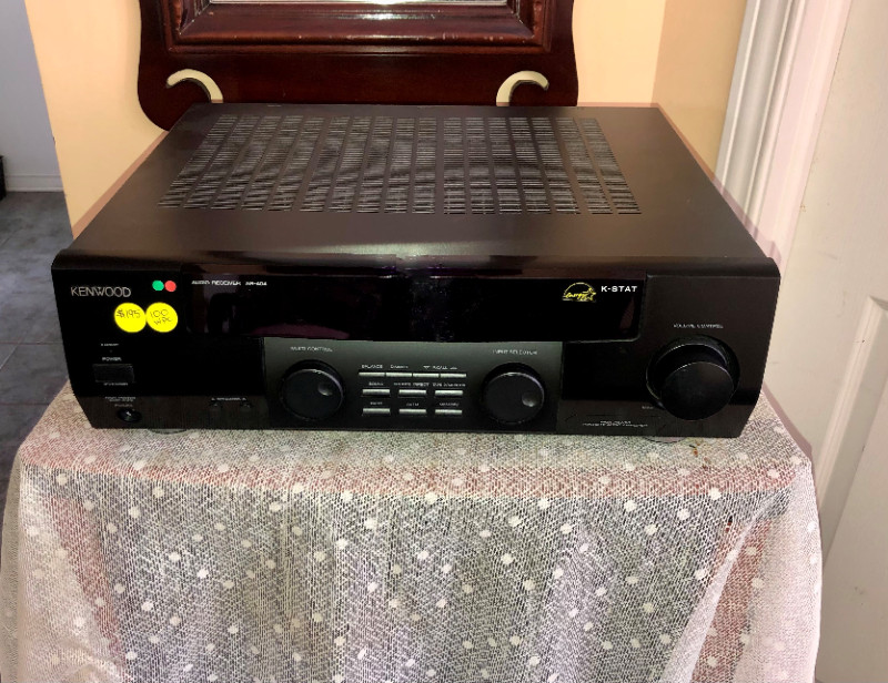 Kenwood 100 WPC Stereo Receiver w/ Phono & Sub AR-404 for sale  