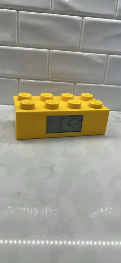 Lego Brick Alarm Clock, View more