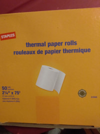 Thermo paper rolls