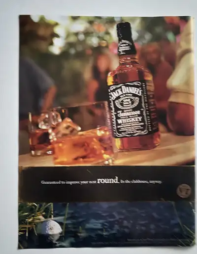 ‘02 Jack Daniel’s Old No.7 Whiskey Original Ad, View more