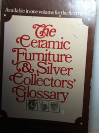 The Ceramic Furniture and Silver Collectors Glossary, Barber, Lo