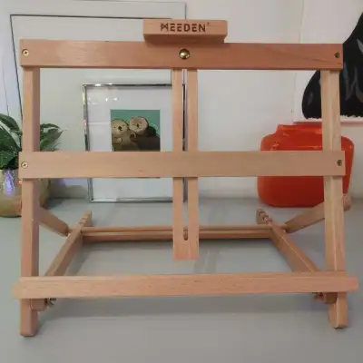 MEEDEN Studio H-Frame Easel  Adjustable, never used., View more
