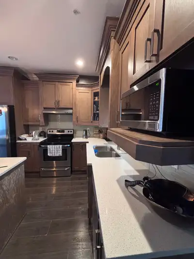 We are a professional couple offering a private bedroom with a private bathroom in our clean, quiet...