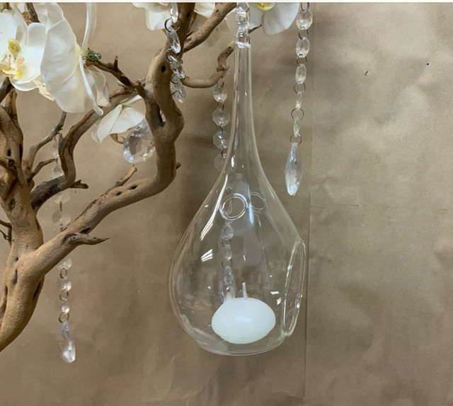 Glass hanging candle holder 6” in Hobbies & Crafts in Markham / York Region - Image 4