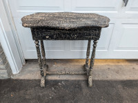 Solid Wood Vintage Side Table