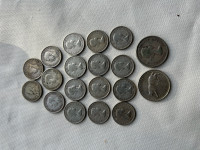A vendre : Canadian Old  Sliver  Coins 