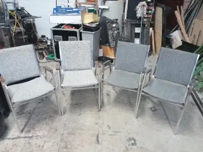 Office Chairs - cloth, clean & padded, View more