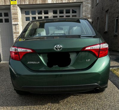 2016 Toyota Corolla Upgraded model 