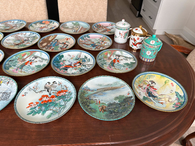 Vintage Chinese Plates and Mugs in Arts & Collectibles in Peterborough - Image 2