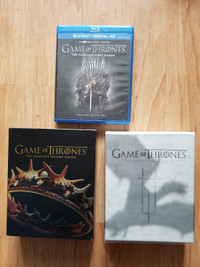 Game of Thrones, Season 1-3, in bluray