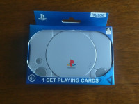 Sony Playstation 1 Playing Cards w/ Collectible Tin