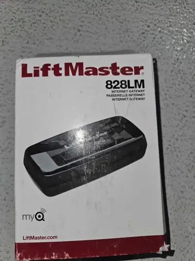 Brand new in box, lift master compatible with MyQ garage opener or myQ wall controller.