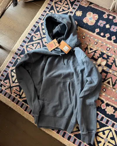 Stussy Smooth Stock Pigment Dyed Hoodie (large, brand new), View more