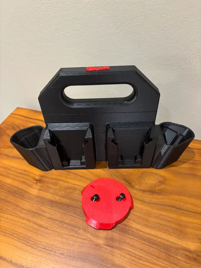 Battery Caddy for Milwaukee Combo – holds 4xM18 and 2xM12 Bat in Power Tools in Markham / York Region - Image 10
