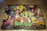 Rick & Morty 750 Piece Puzzle Friends & Family Gamestop Exclusiv