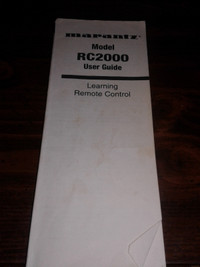 RC 2000 Remote