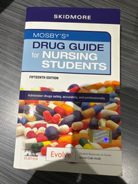 Mosby’s drug guide for nursing students. 15th edition 